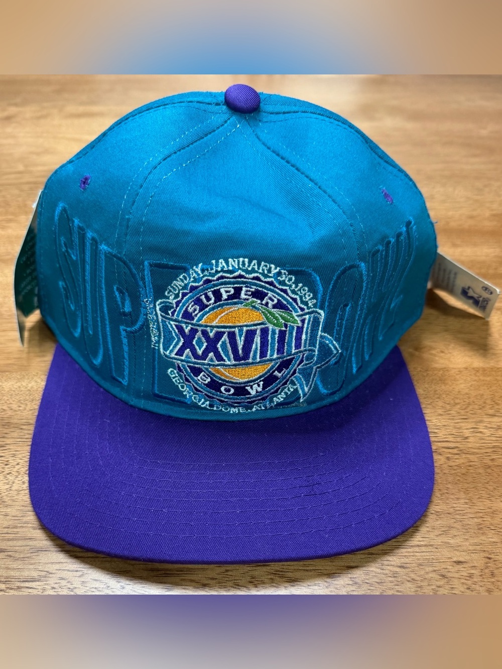 1994 Super Bowl XXVIII Starter Tri Power 3 Construction (Georgia Dome) Snapback